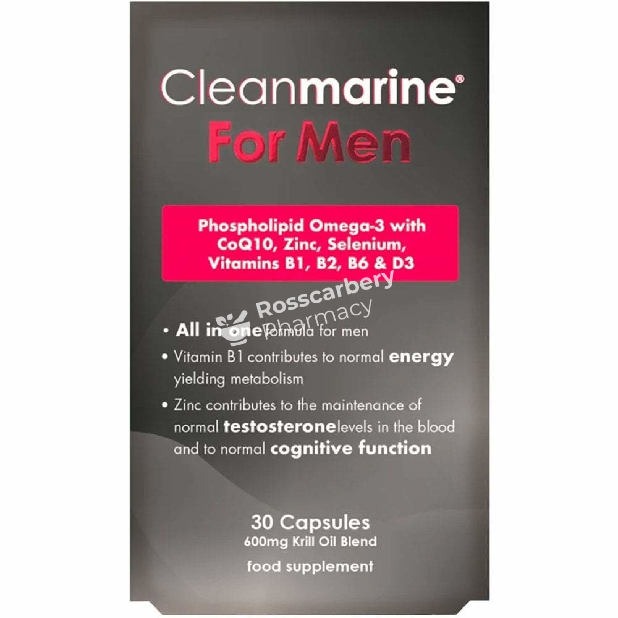 Cleanmarine Krill Oil For Men Mens Health