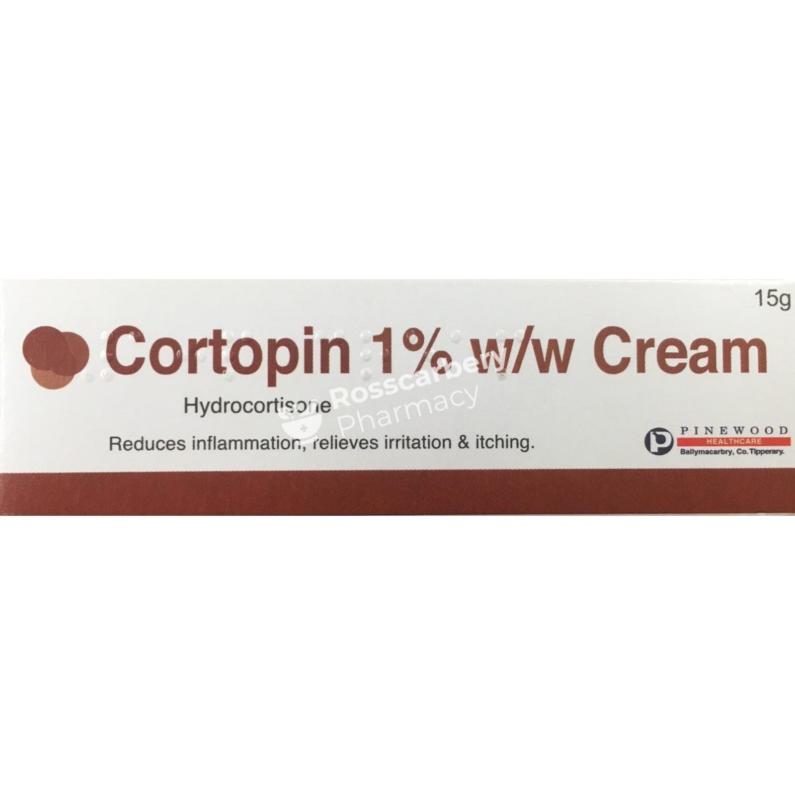 Cortopin 1% Cream Hydrocortisone Skin Irritations