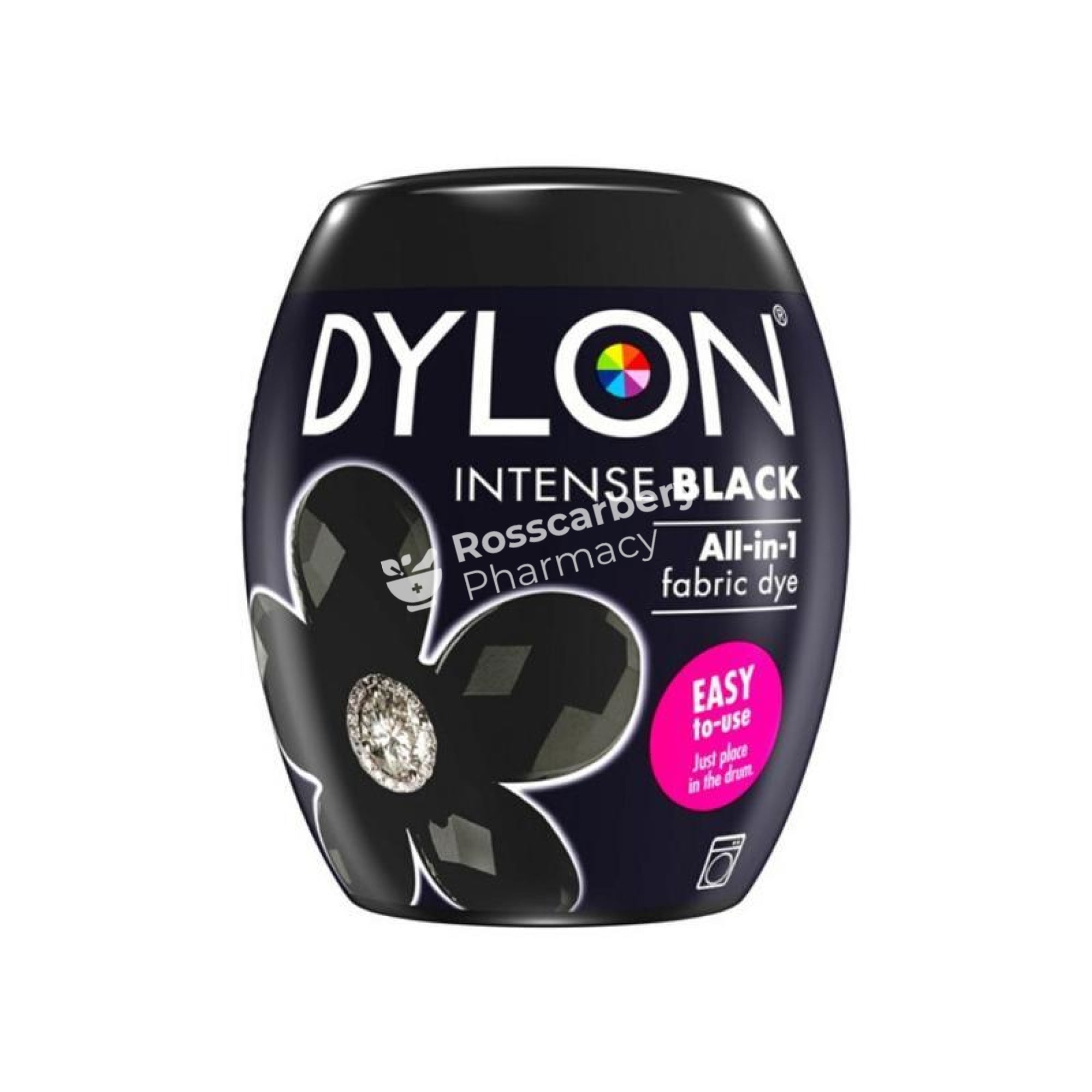 Dylon Intense Black All In 1 Fabric Dye Homeware