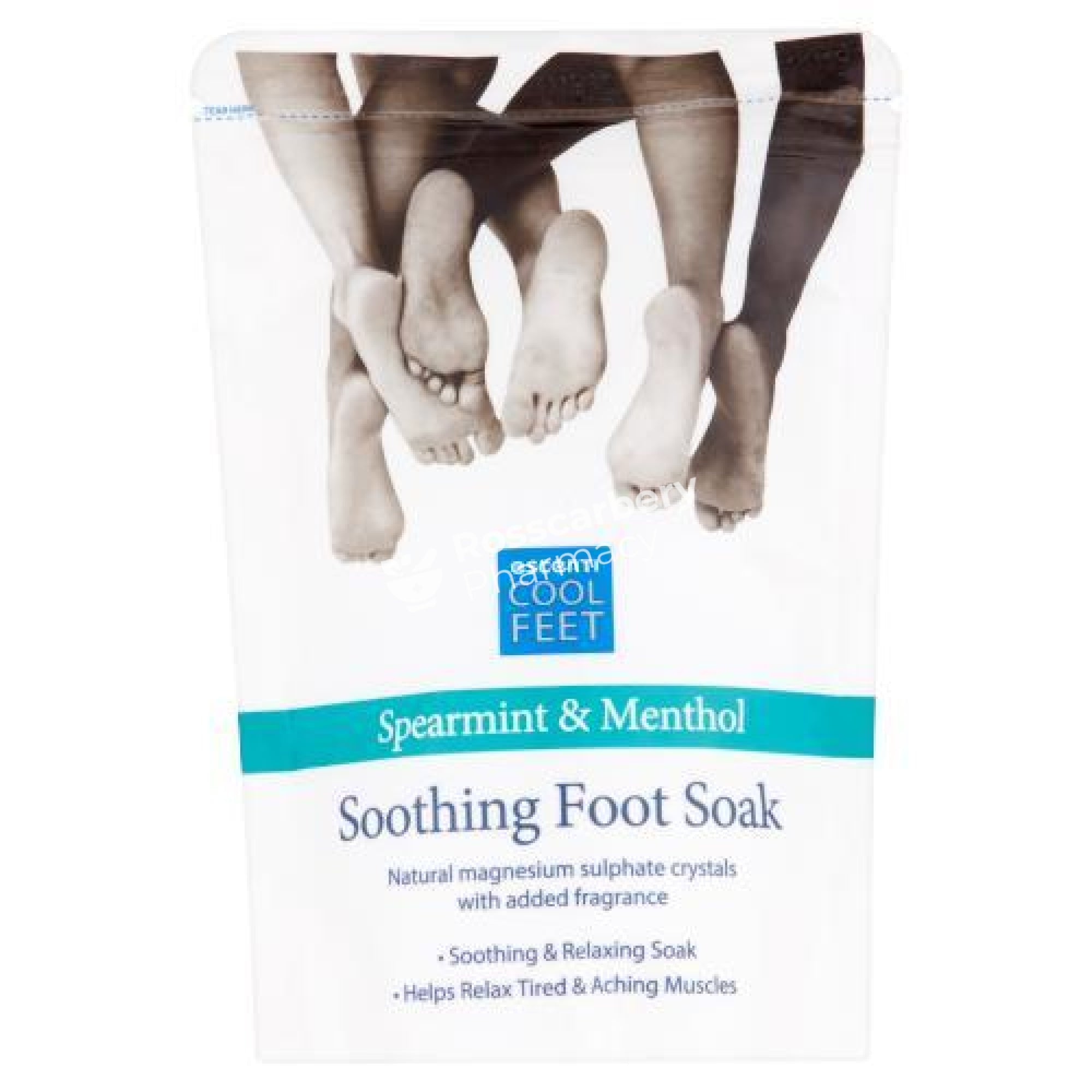 Escenti Cool Feet Spearmint & Menthol Soothing Foot Soak Odour Control