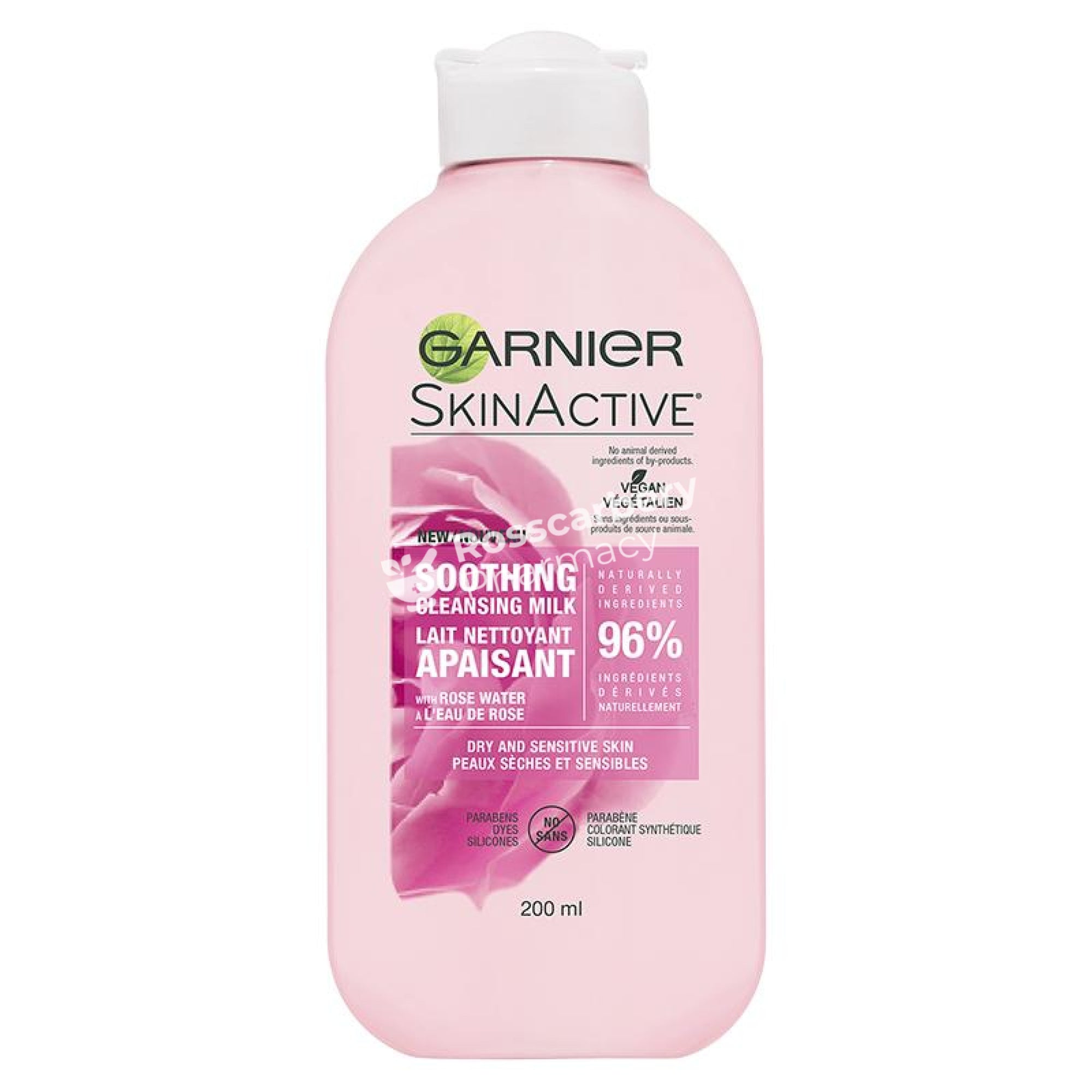 Garnier Skinactive Rose Soothing Cleansing Milk Cleanser