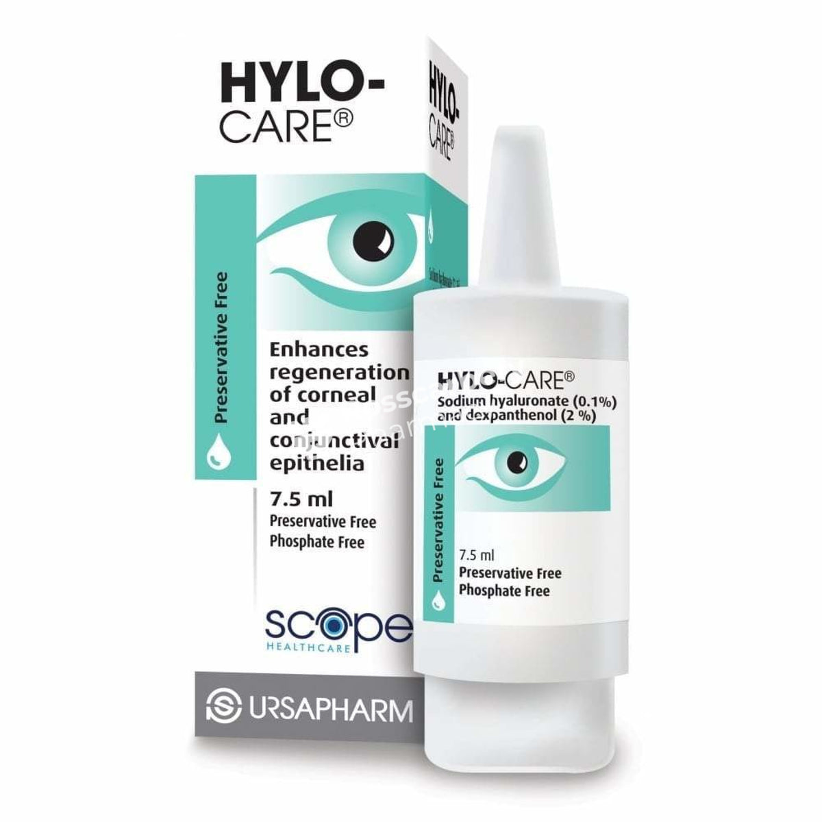 Hylo-Care 0.1% Eye Drops - Enhances Regeneration Of Corneal &amp; Conjunctival Epithelia