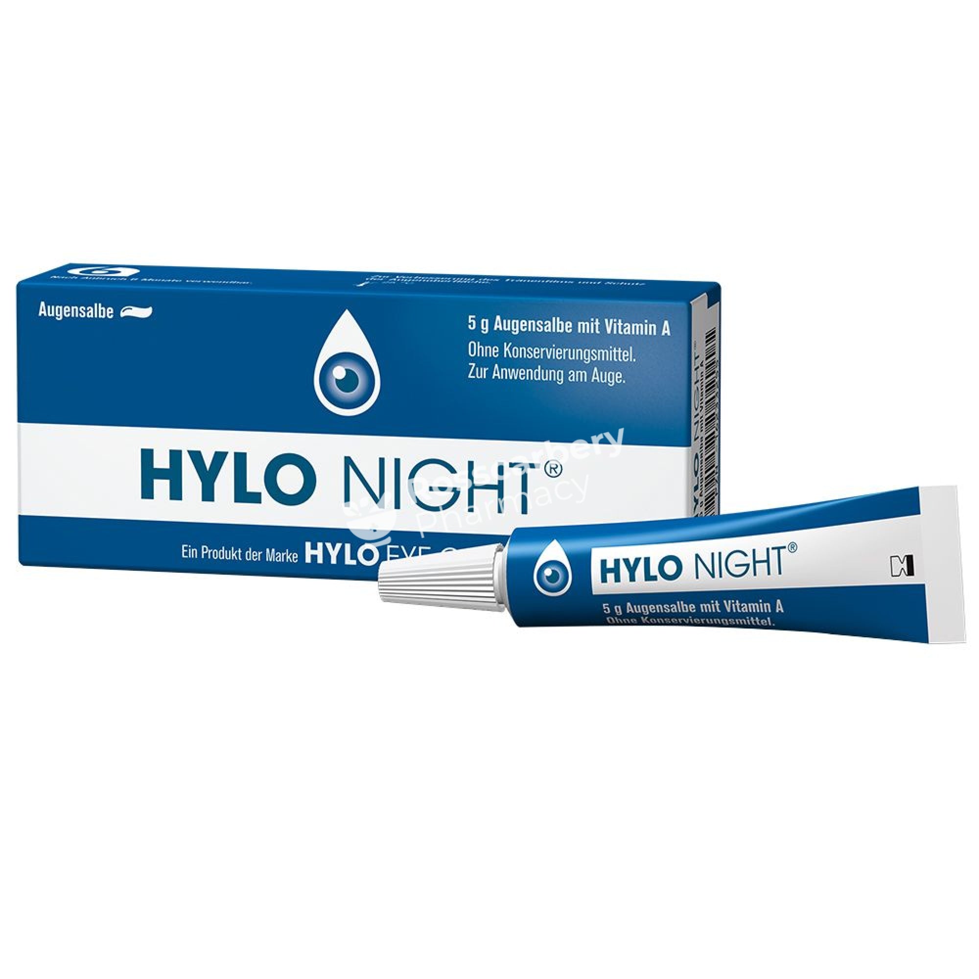 Hylo-Night Eye Ointment With Vitamin A Drops