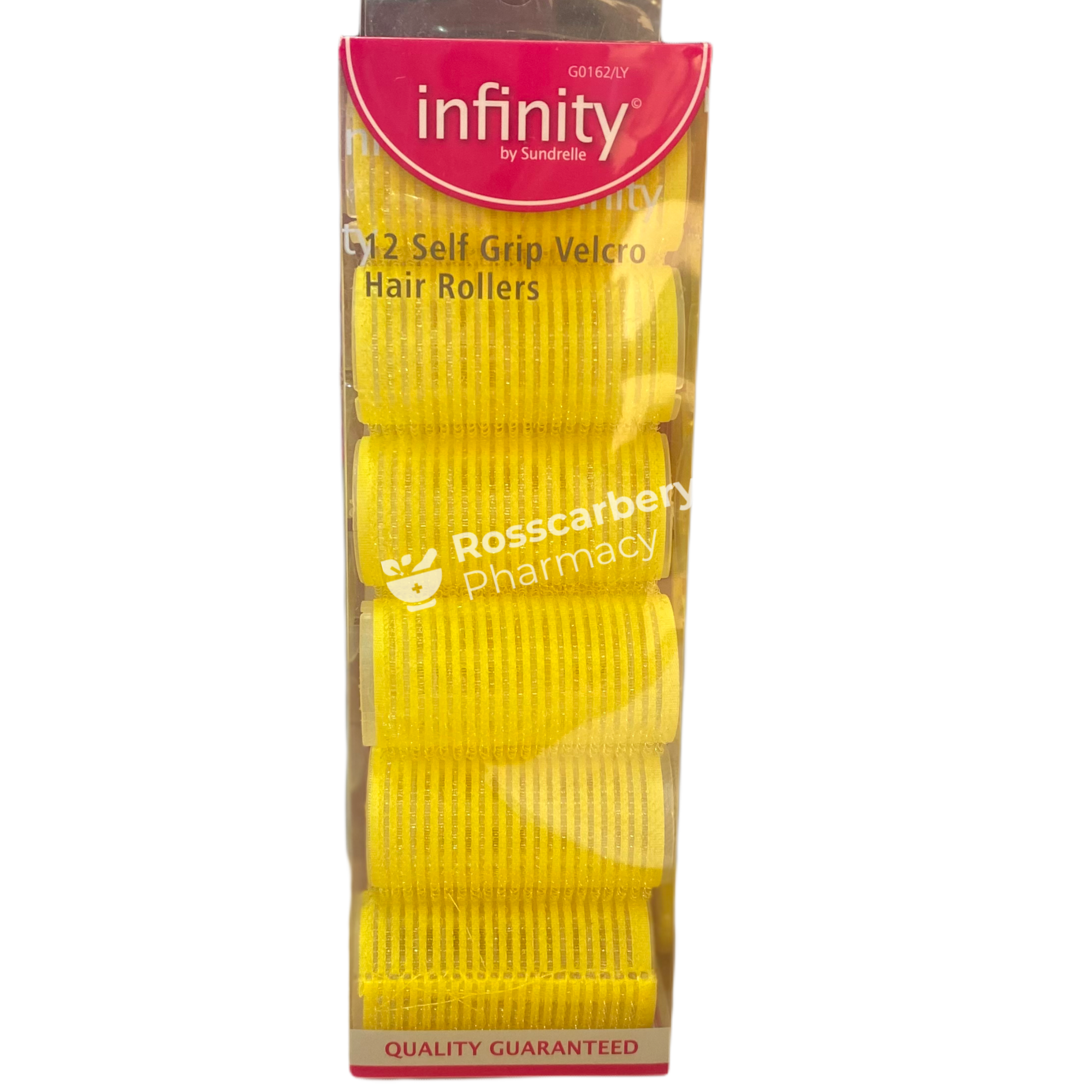 Infinity By Sundrelle 12 Self Grip Velcro Hair Rollers Medium Styling