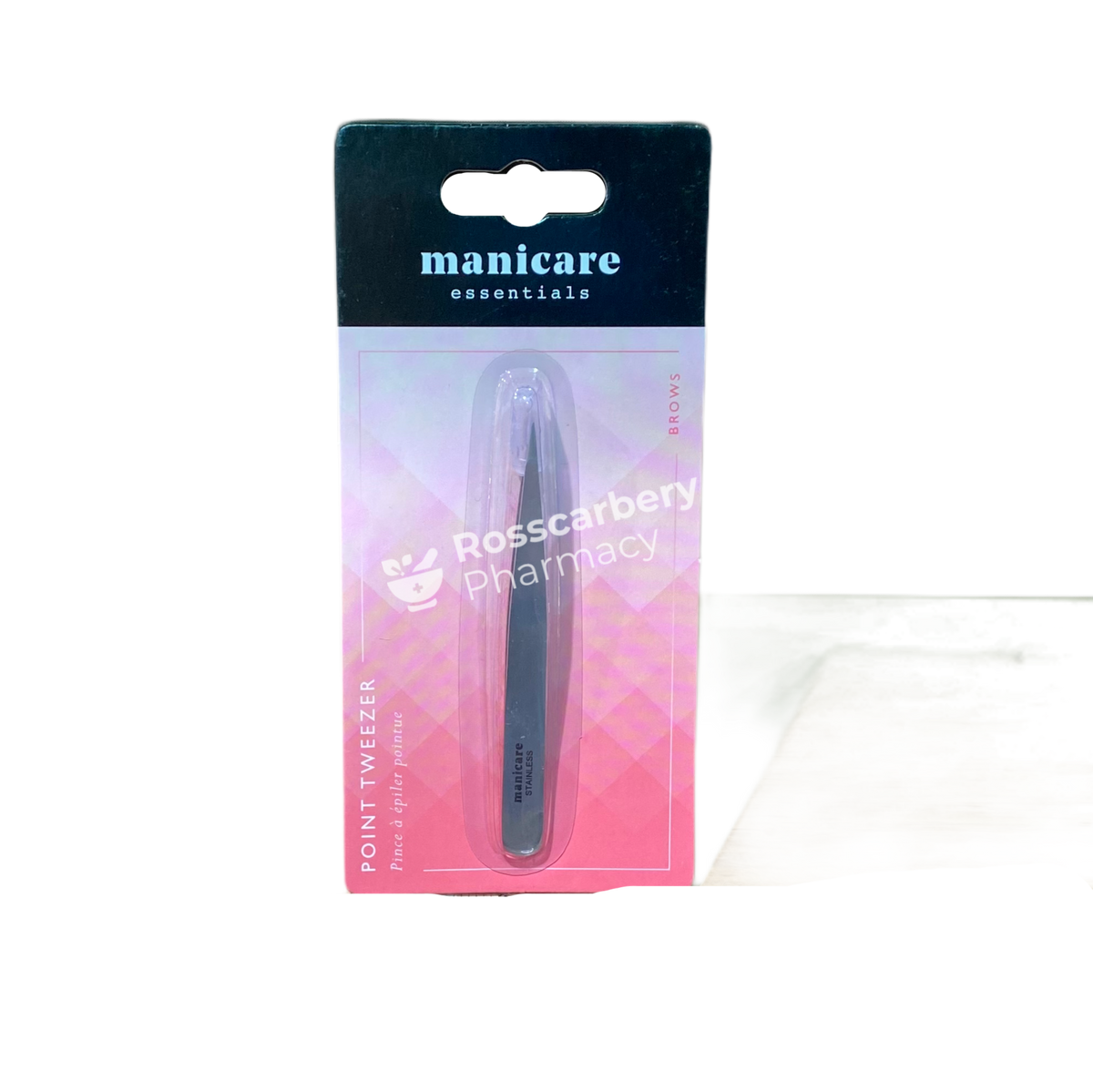Manicare Essentials Point Tweezers