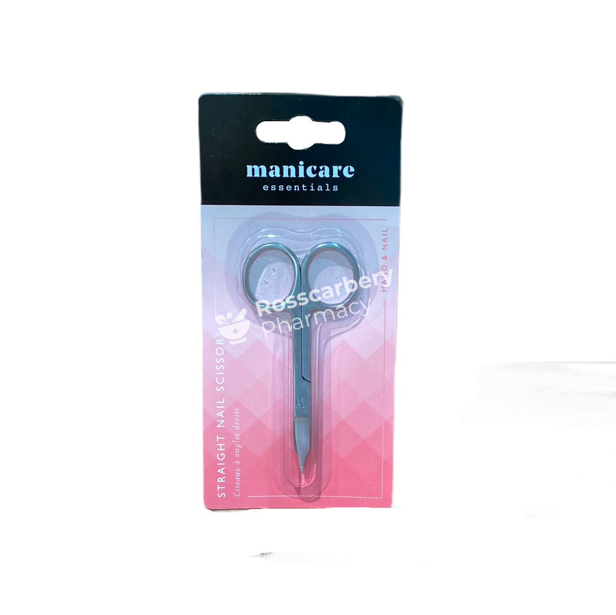Manicare Essentials Straight Nail Scissors Cuticle &amp; Care