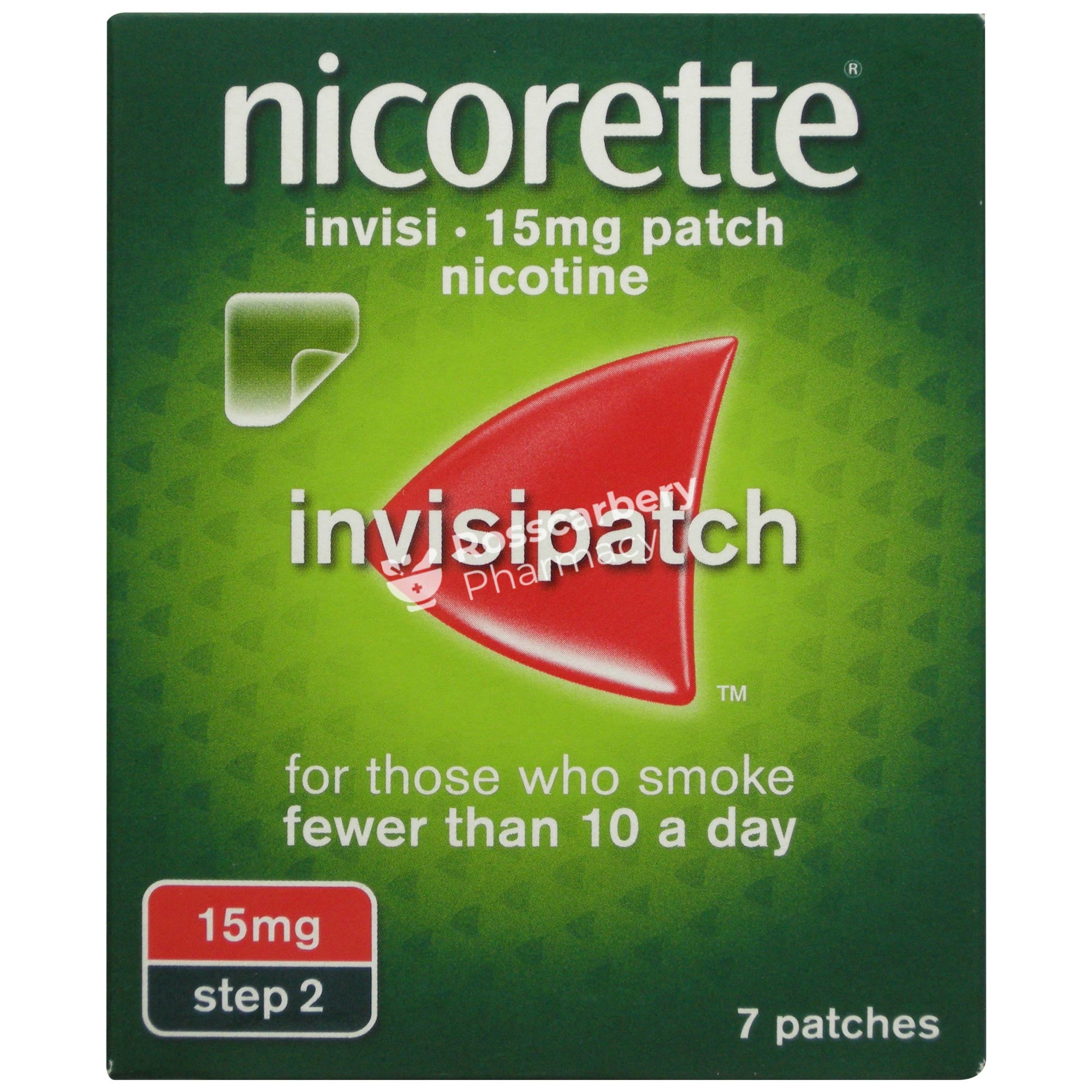 Nicorette Invisipatch 15Mg/16Hours Patches Step 2 Nicotine