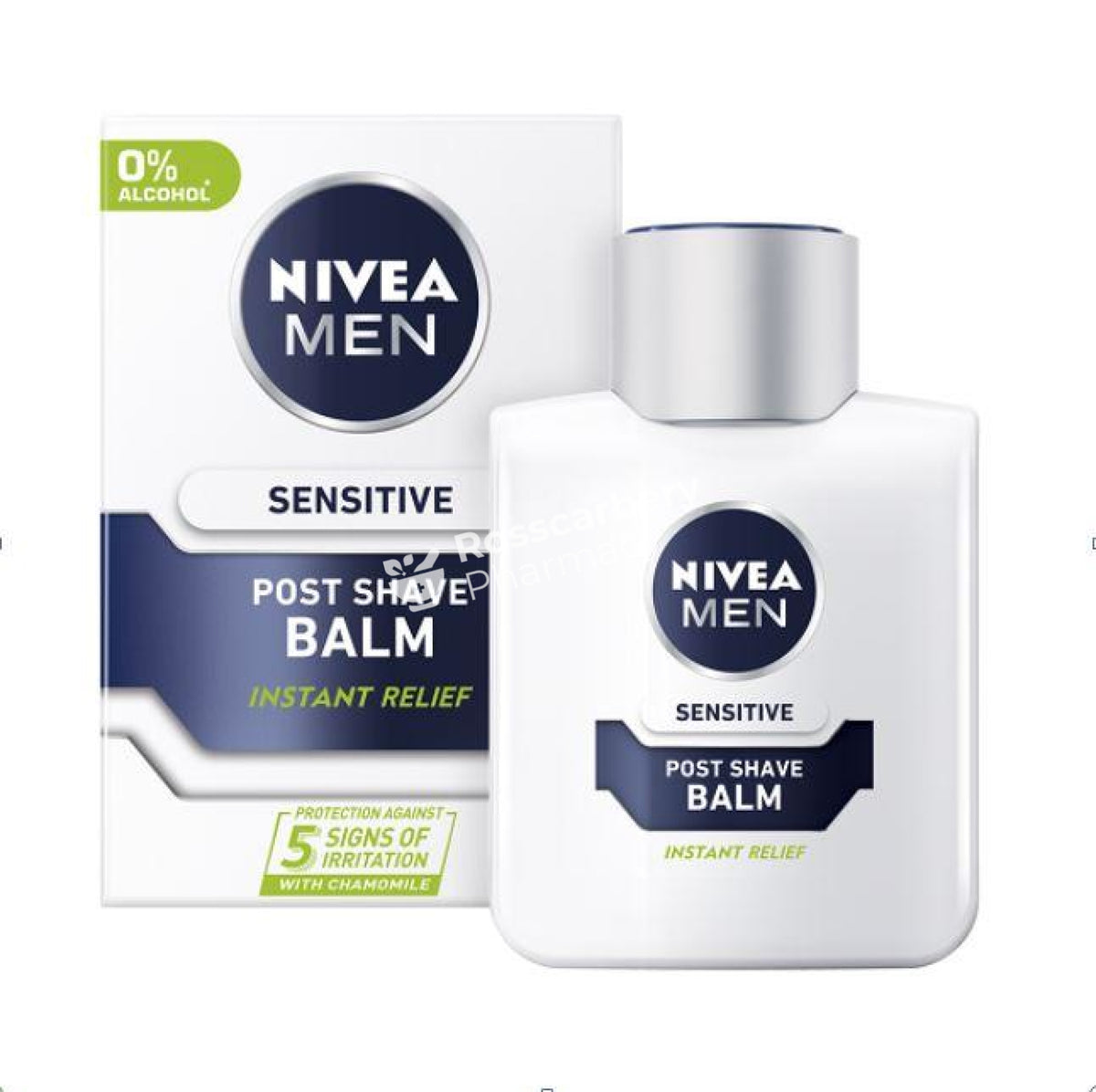 Nivea Men Sensitive Post Shave Balm Instant Relief Mens Shaving &amp; Grooming