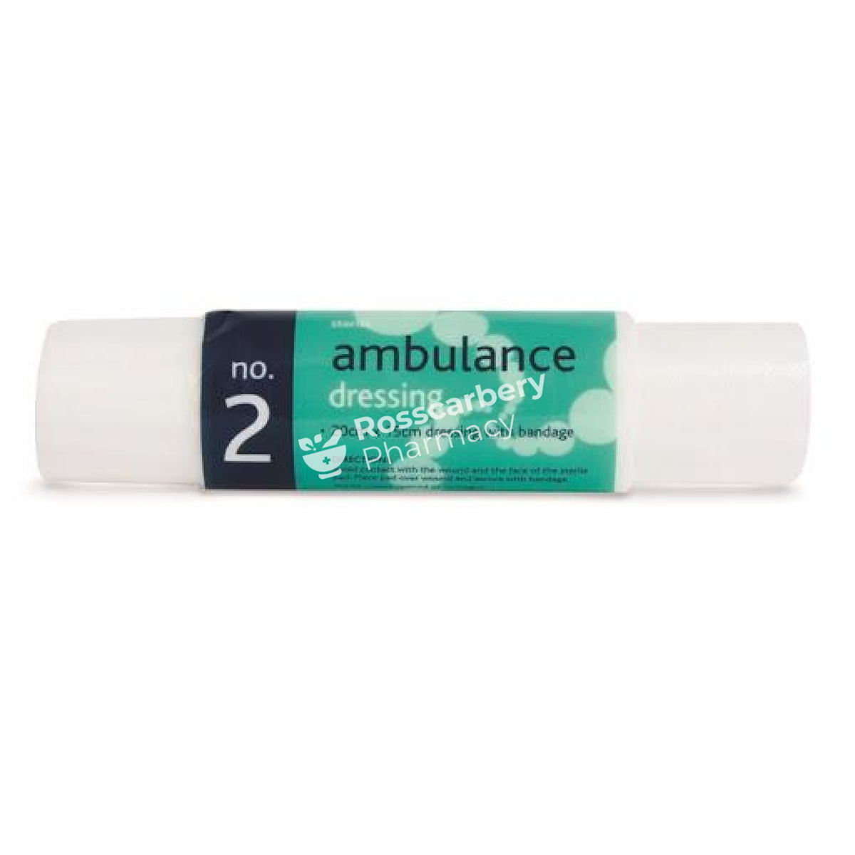 No. 2 Ambulance Dressing With Bandage 20Cm X 15Cm Bandages Dressings &amp; Plasters