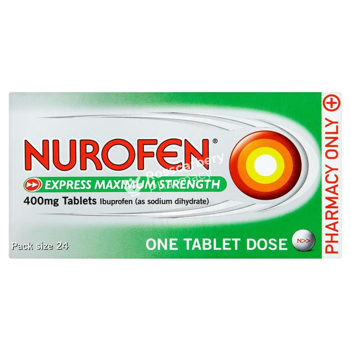 Nurofen Express Maximum Strength 400Mg Tablets Pain Relief &amp; Headaches
