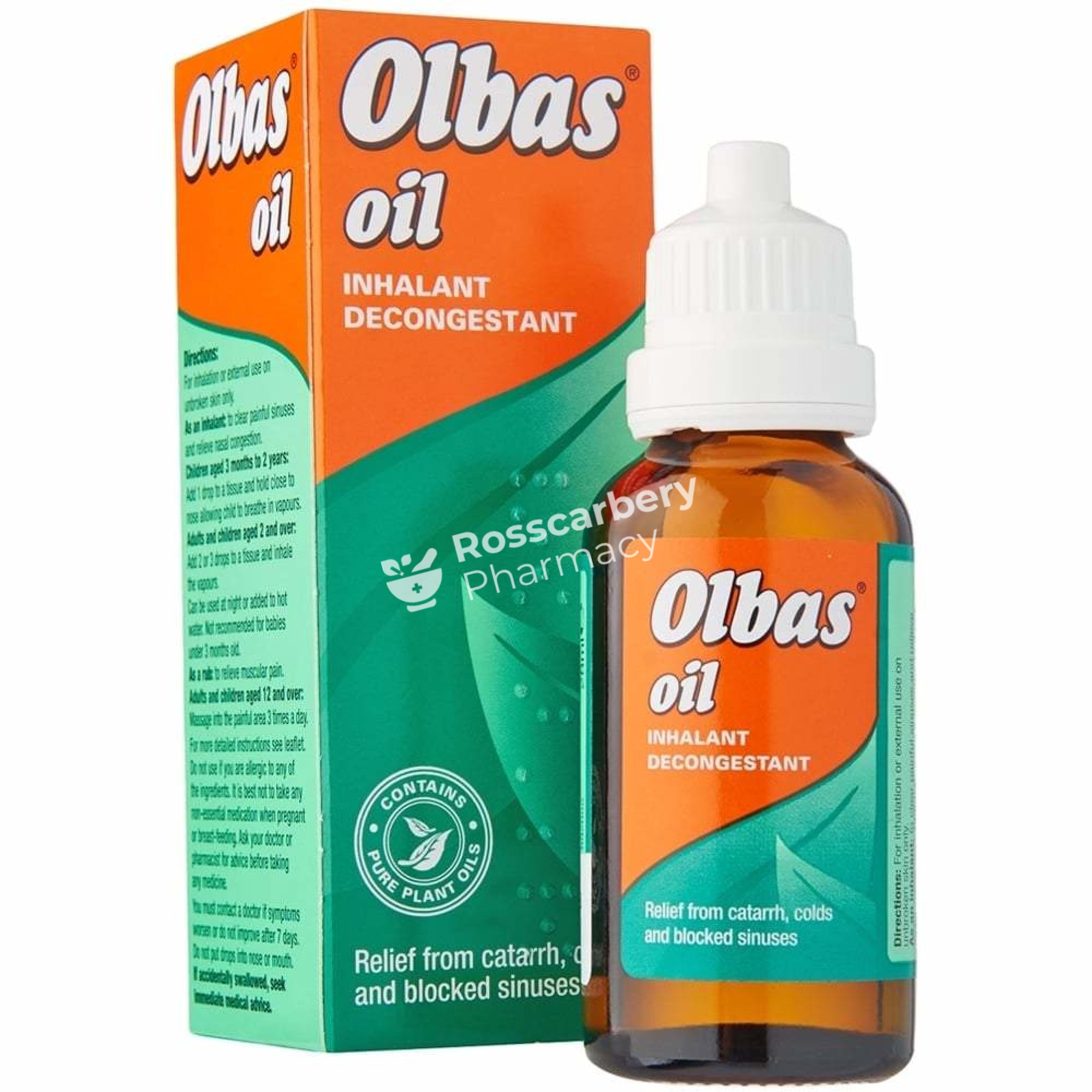 Olbas Oil Inhalant Decongestant Blocked Nose & Sinus