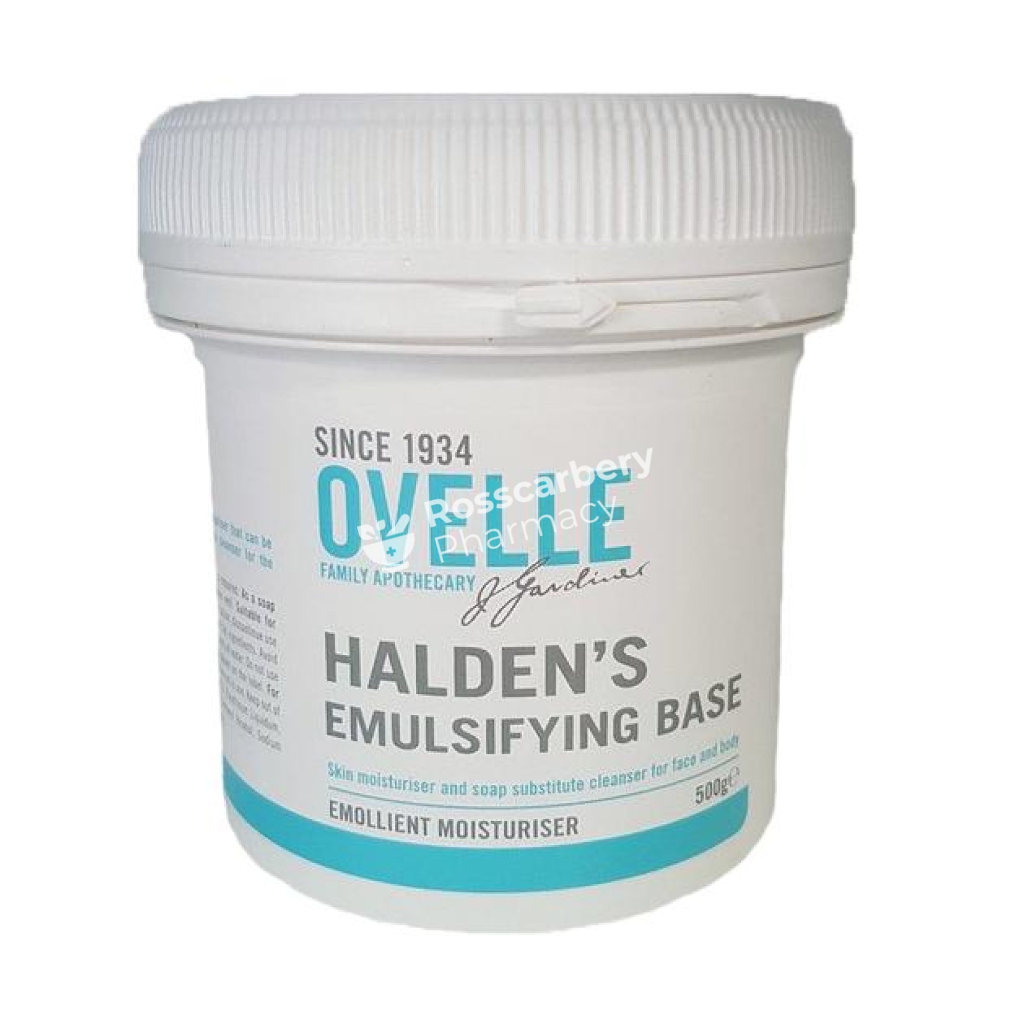 Ovelle Haldens Emulsifying Base Body Moisturiser