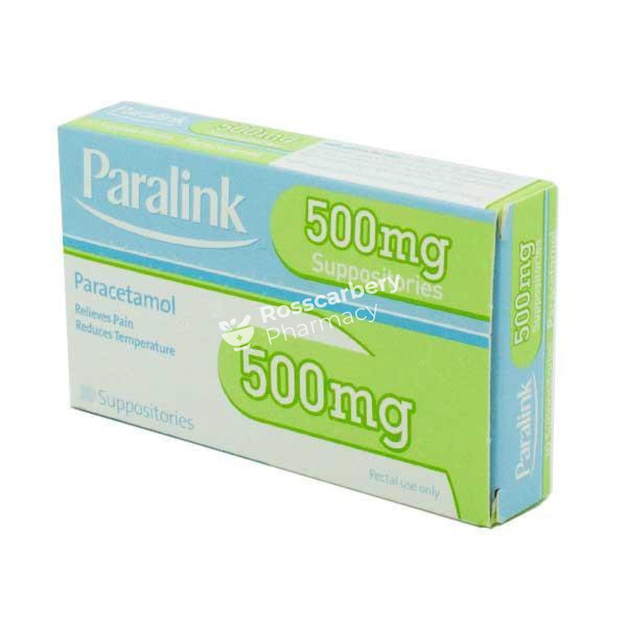 Paralink 500Mg Suppositories Paracetamol Childrens Pain Relief