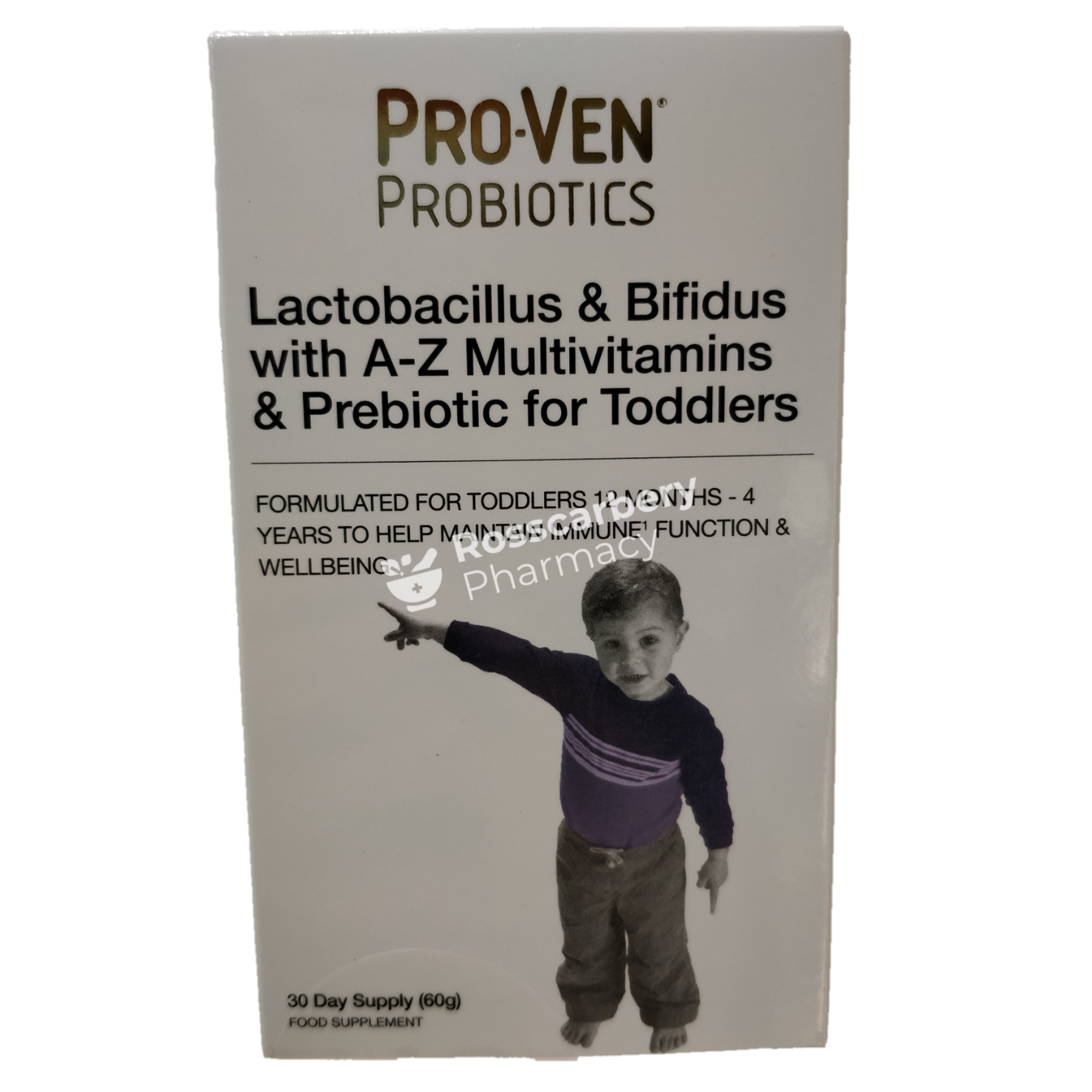 Proven - Lactobacilius & Bifidus With A-Z Multivitamins Prebiotic For Toddlers Childrens Probiotics