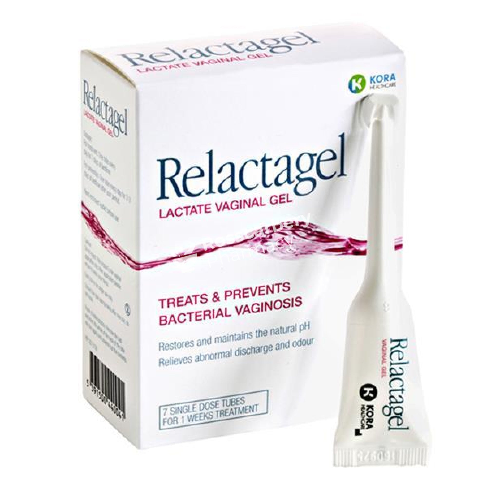 Relactagel Lactate Vaginal Gel - 7 Single Dose Tubes Feminine Hygiene