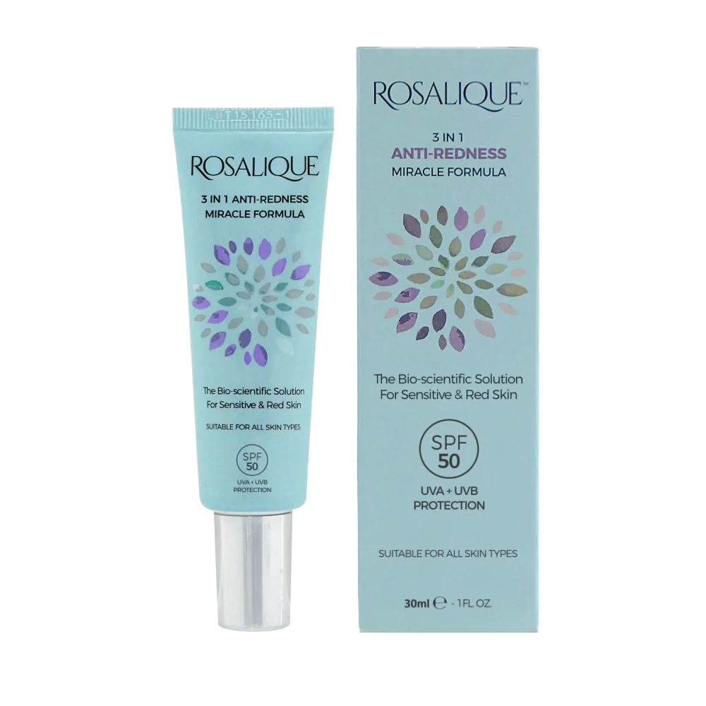 Rosalique 3 in 1 Anti-Redness Miracle Formula SPF 50