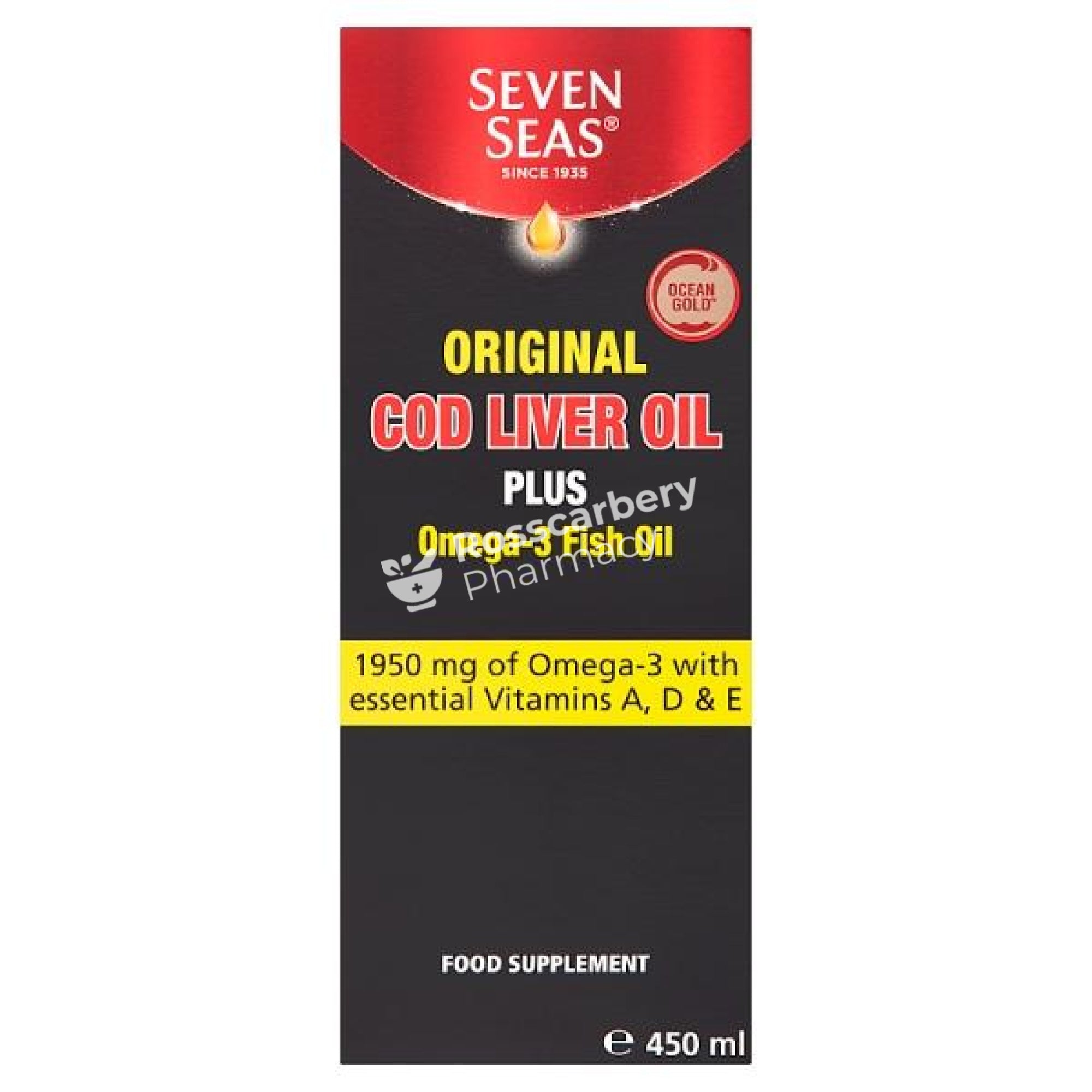 Seven Seas - Original Cod Liver Oil Plus Omega-3 Fish Brain Health