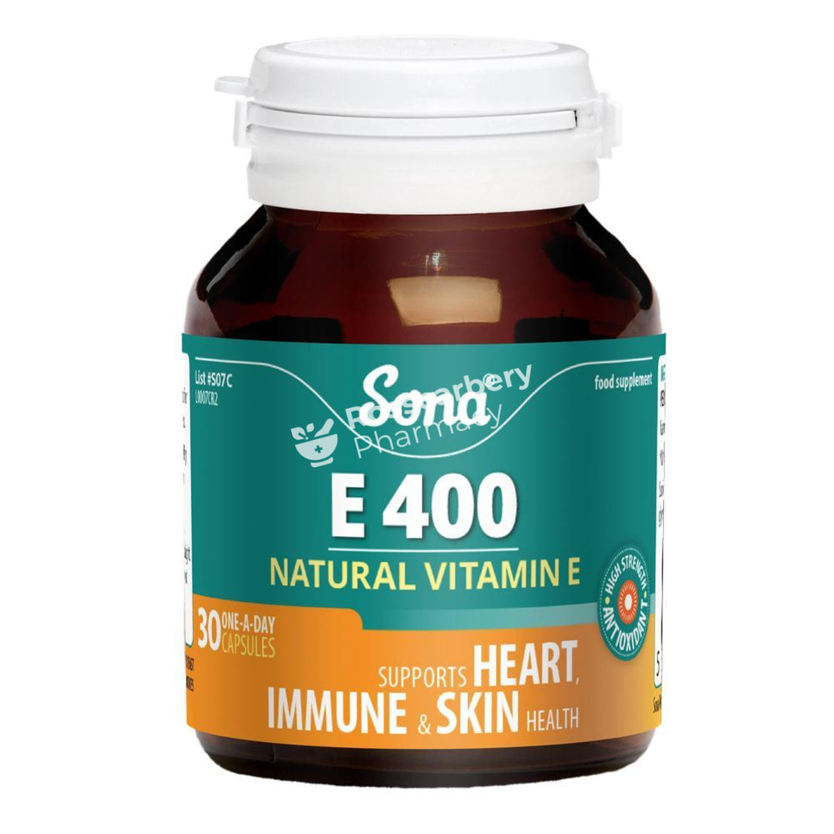 Sona - E 400 Natural Vitamin One-A-Day Skin Hair &amp; Nails