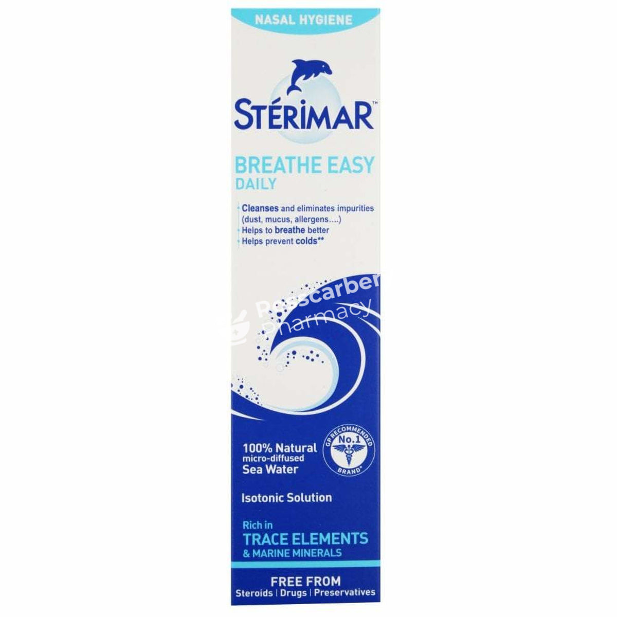 Sterimar Breathe Easy Daily Nasal Spray - Hygiene Blocked Nose &amp; Sinus