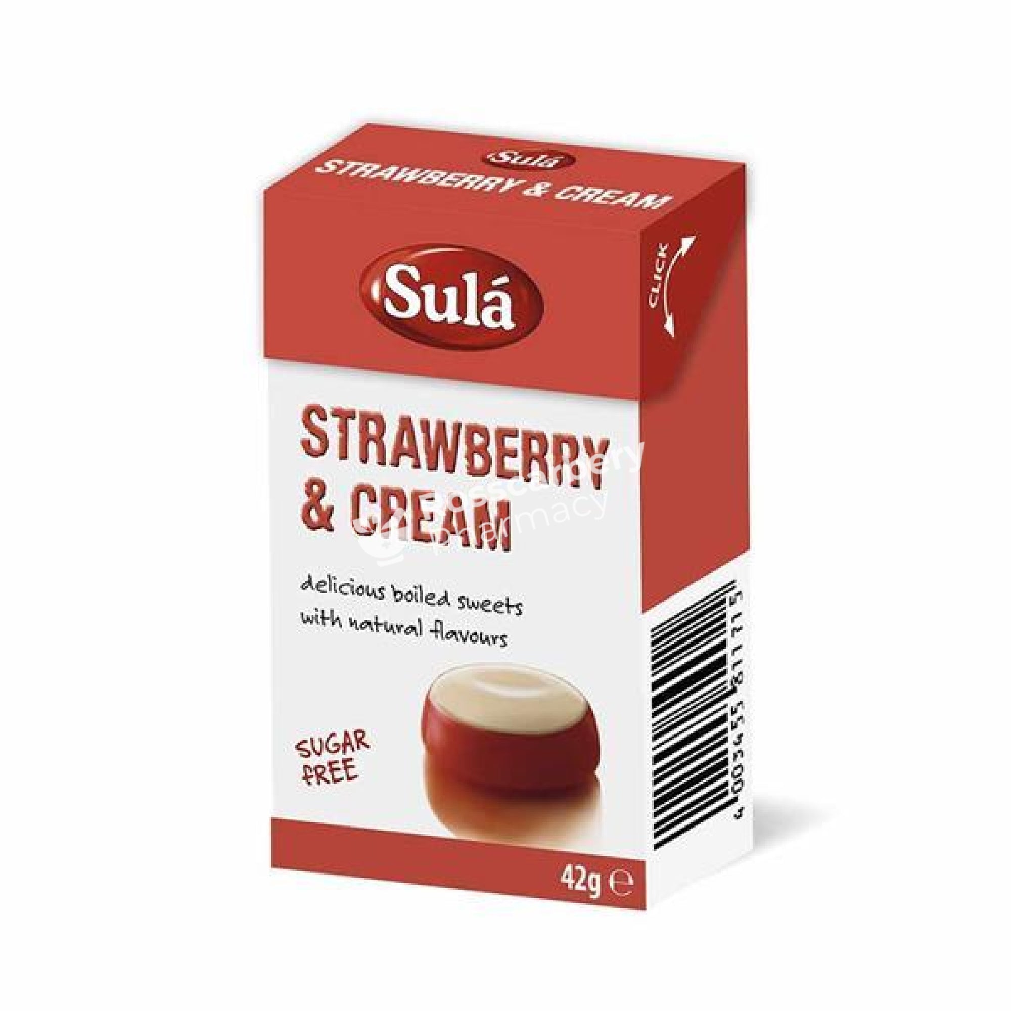 Sula - Strawberry & Cream Boiled Sweets Sugar Free Sweets/lozenges/pastilles