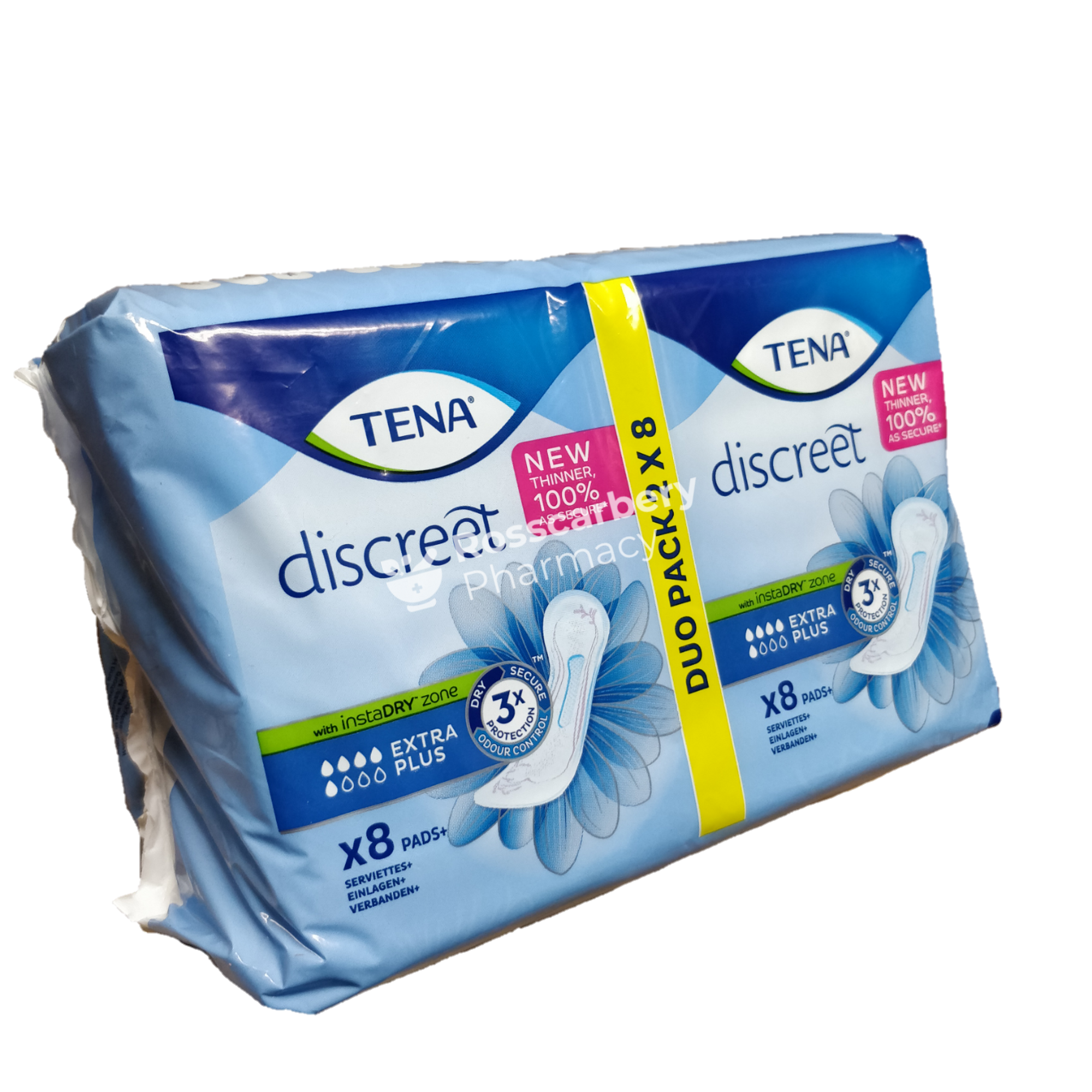 Tena Discreet Extra Plus Duo Pads