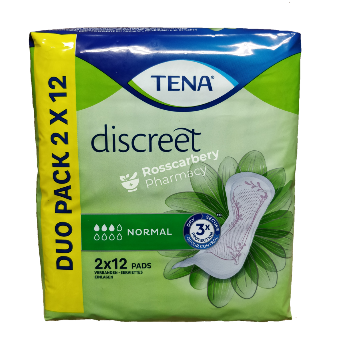 Tena Discreet Normal Duo Pads